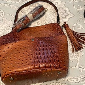 Tan purse